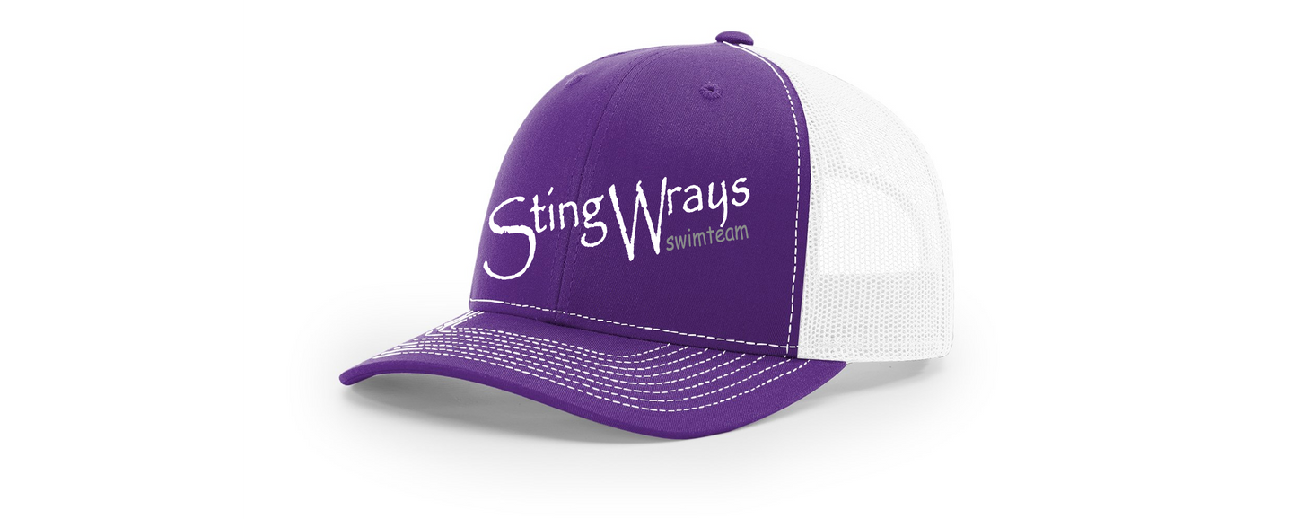 sting wrays swim team hat