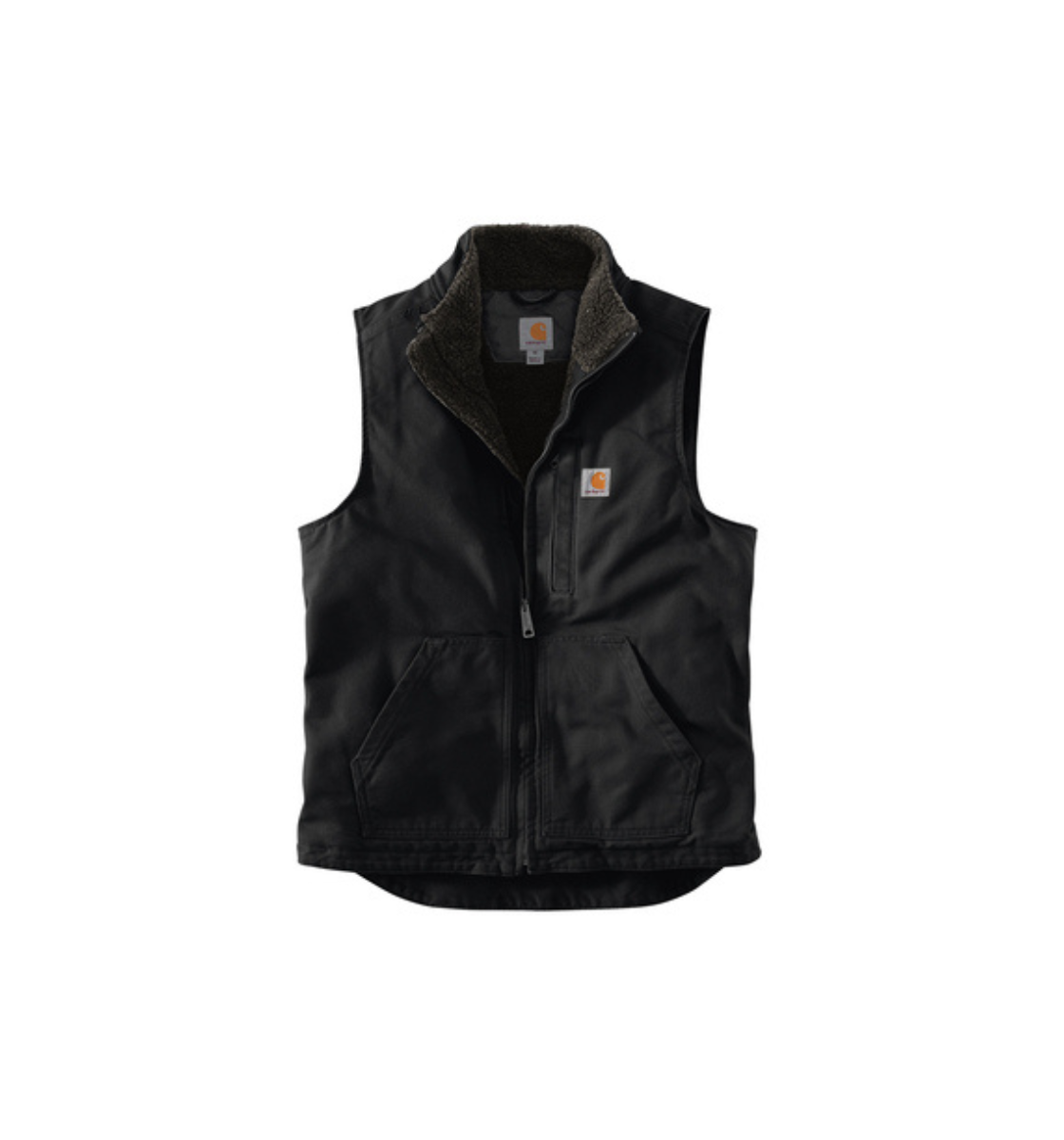 Carhartt Sherpa-Lined Mock Neck Vest – Country Stitches Carhartt Sherpa-Lined Mock Neck Vest – Country Stitches