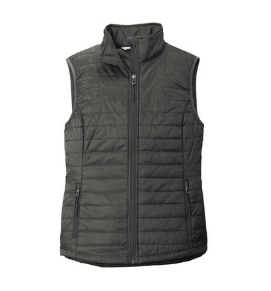 ladies packable puffy vest | country stitches