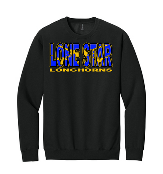 Lone Star Longhorns Crewneck Sweatshirt - Elevate Your Spirit!