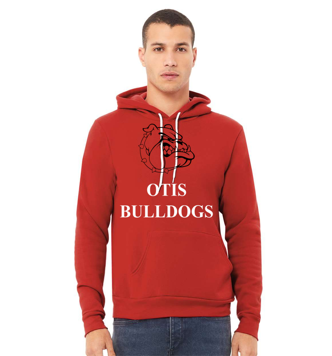 otis bulldogs hoodie - unisex - elevate your spirit with two designs!