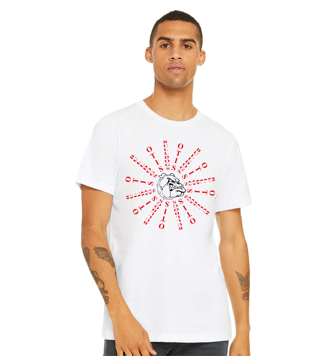 otis bulldogs t-shirt: for otis bulldogs fans only!