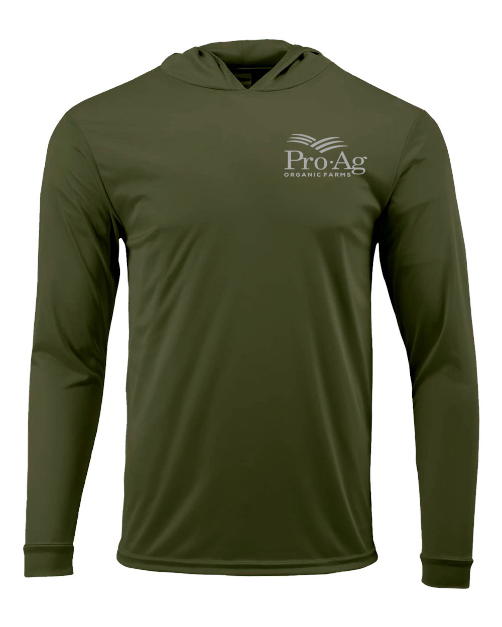 unisex bahama performance hooded long sleeve t-shirt