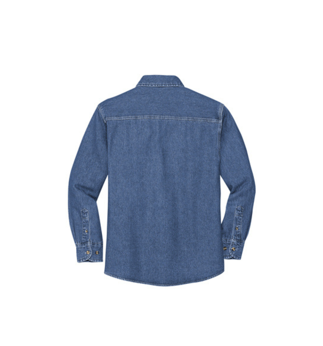 port & company - heavyweight denim shirt