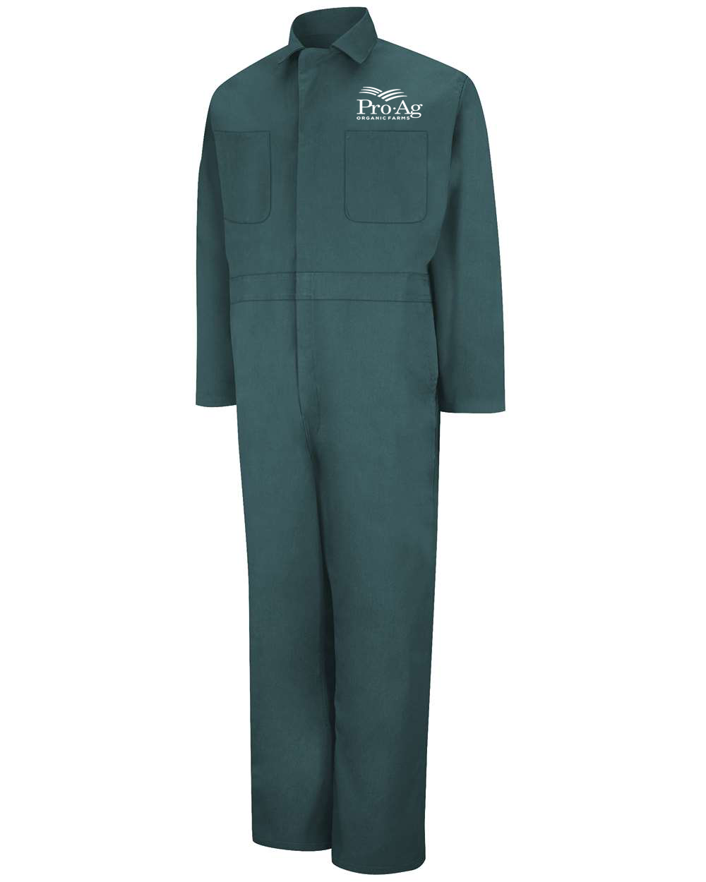 men's twill action back coverall