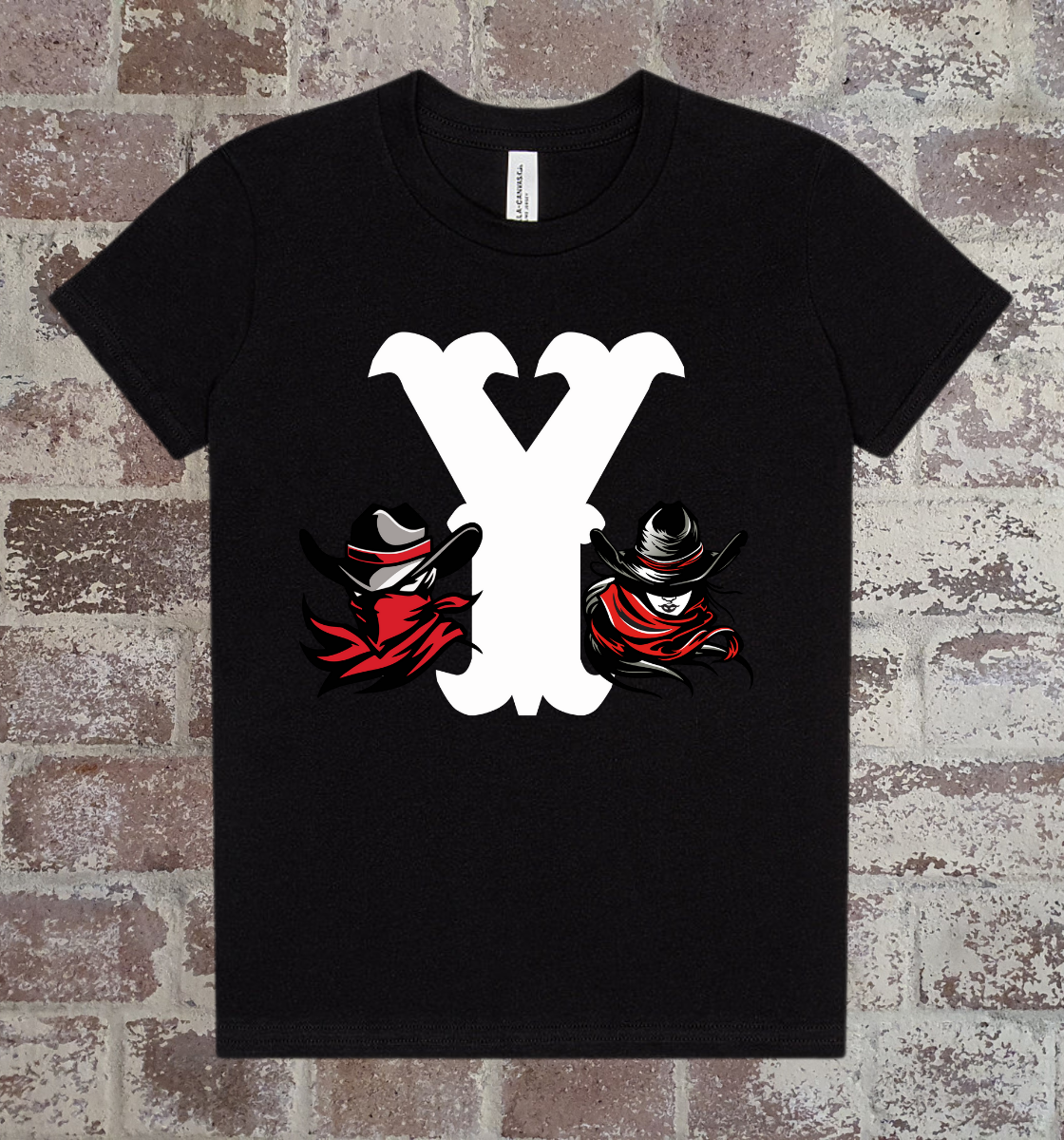 yuma outlaws youth t-shirt: for young outlaws fans only!