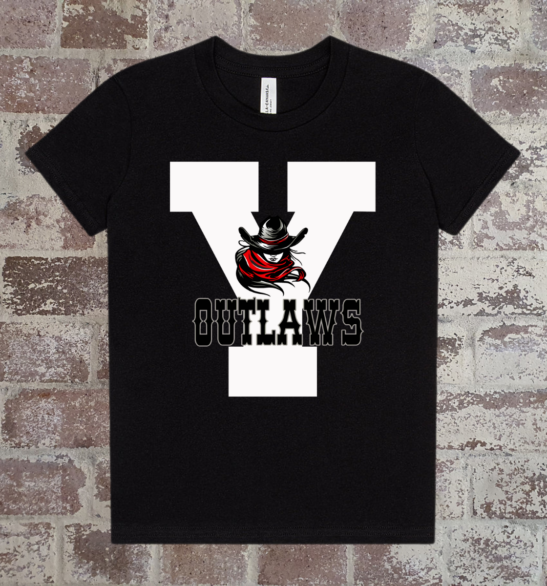 yuma outlaws youth t-shirt: for young outlaws fans only!