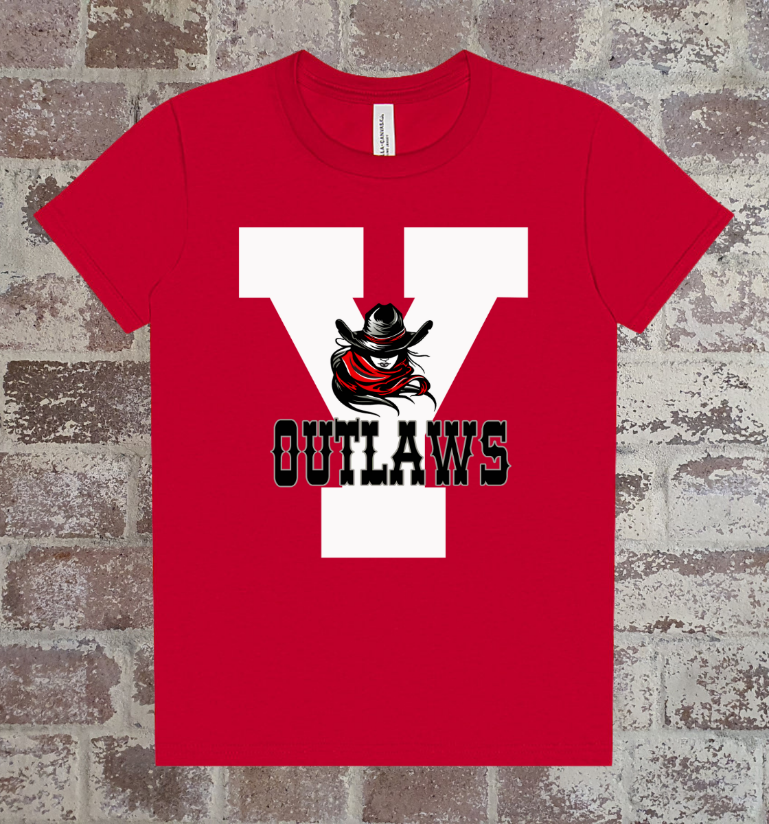 yuma outlaws youth t-shirt: for young outlaws fans only!