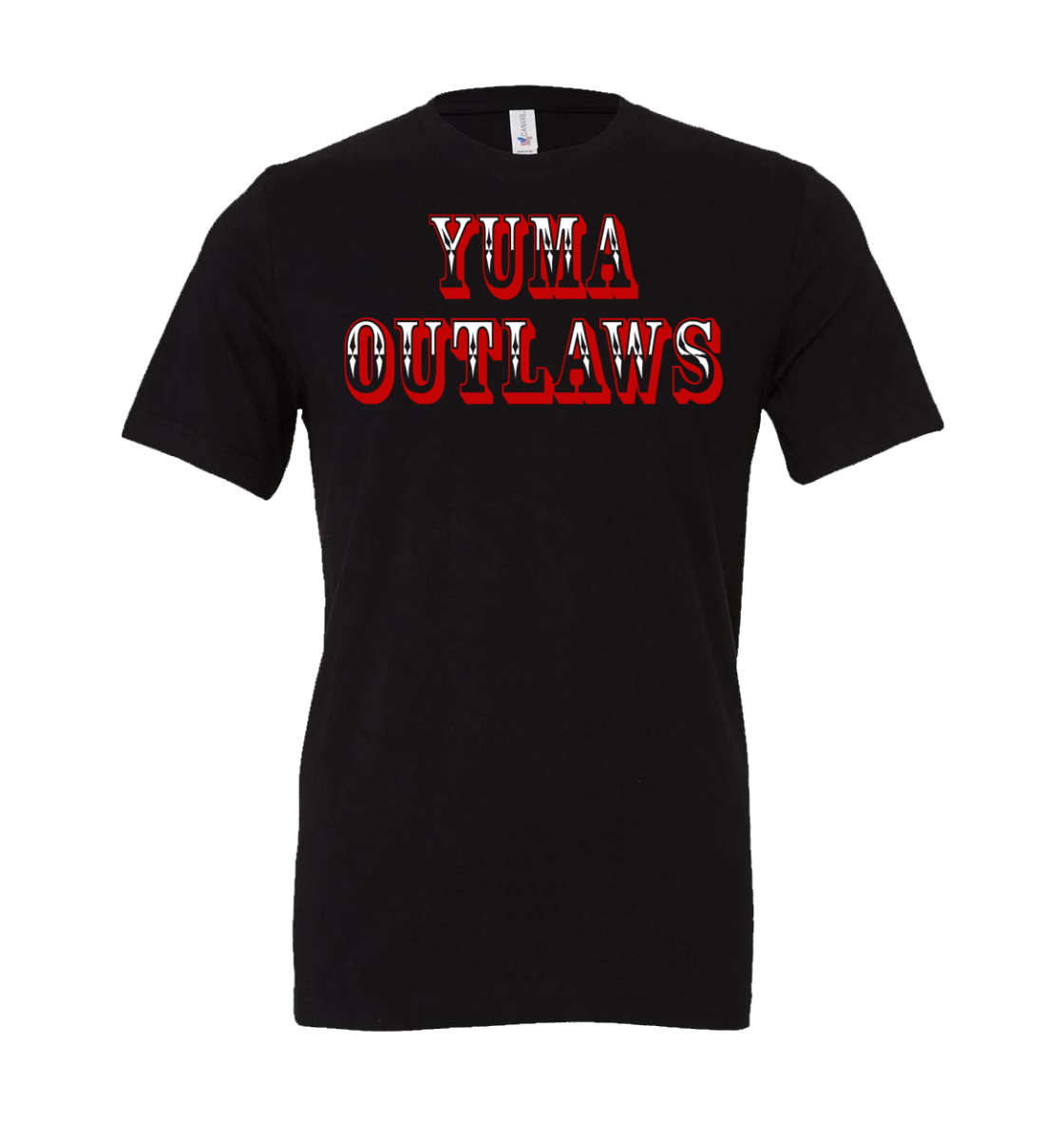 yuma outlaws t-shirt: for outlaws fans only!