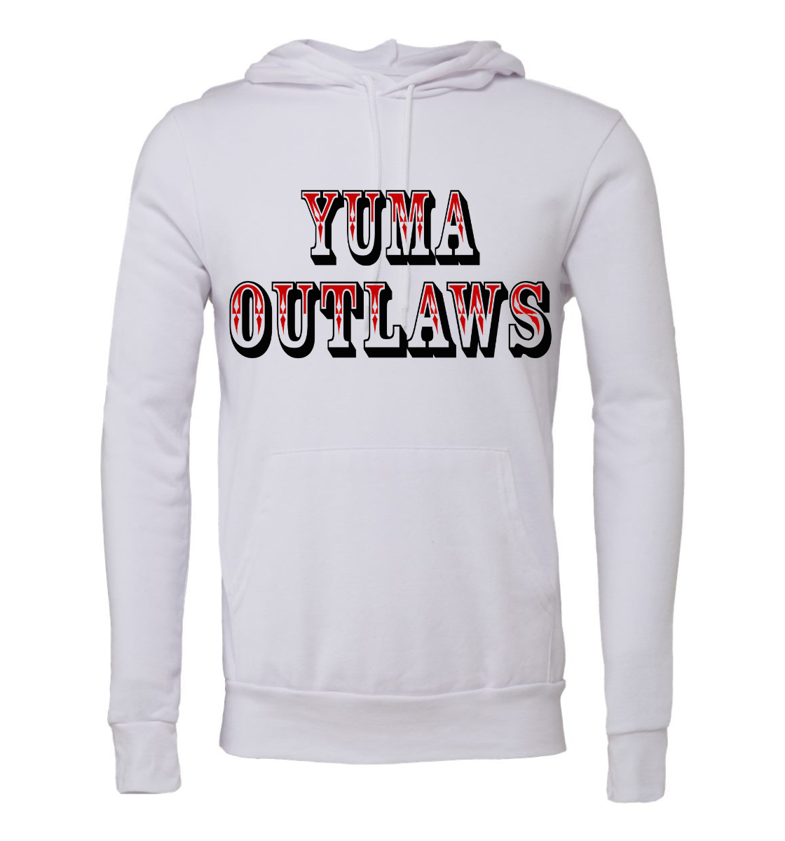 yuma outlaws hoodie - unisex - elevate your outlaws spirit!