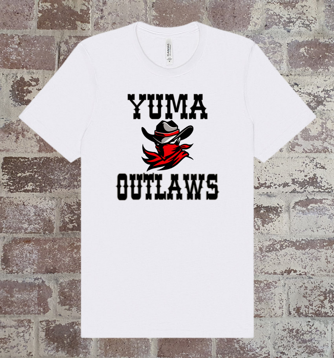 yuma outlaws t-shirt: for outlaws fans only!