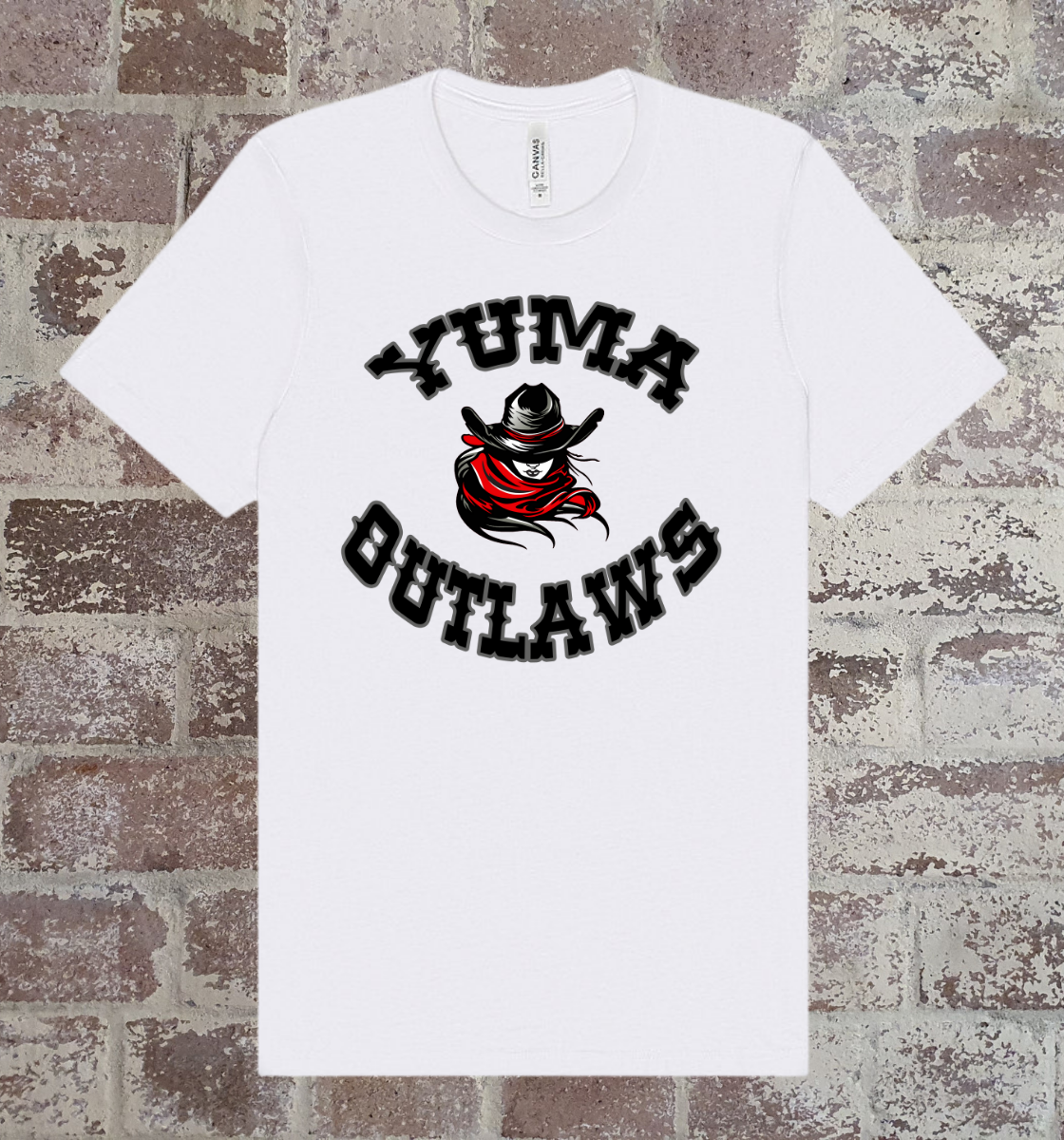 yuma outlaws t-shirt: for outlaws fans only!