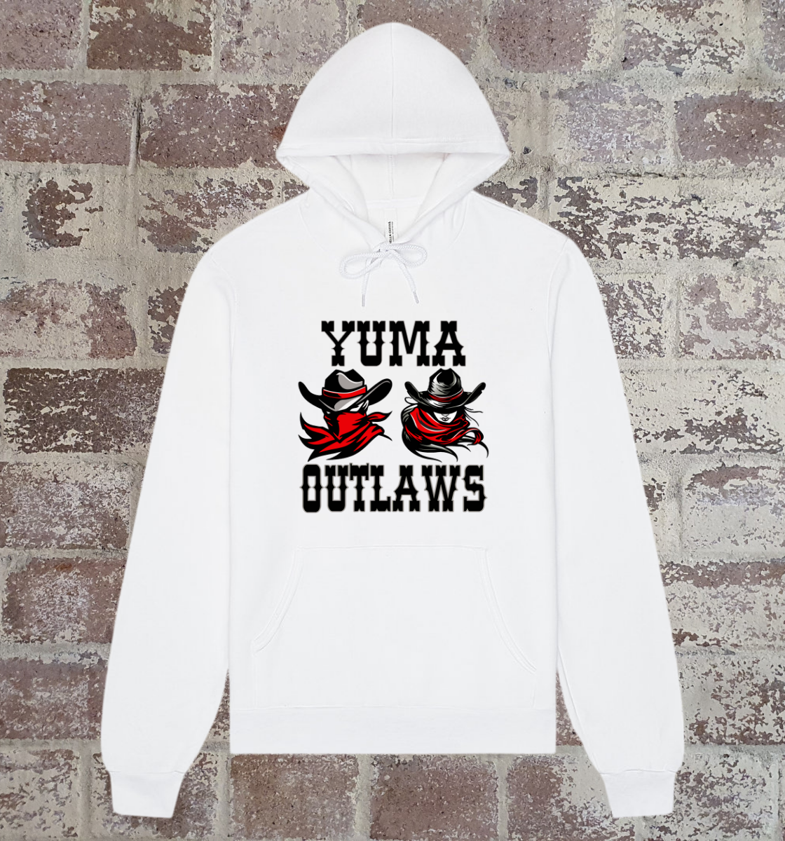 yuma outlaws hoodie - unisex - elevate your outlaws spirit!