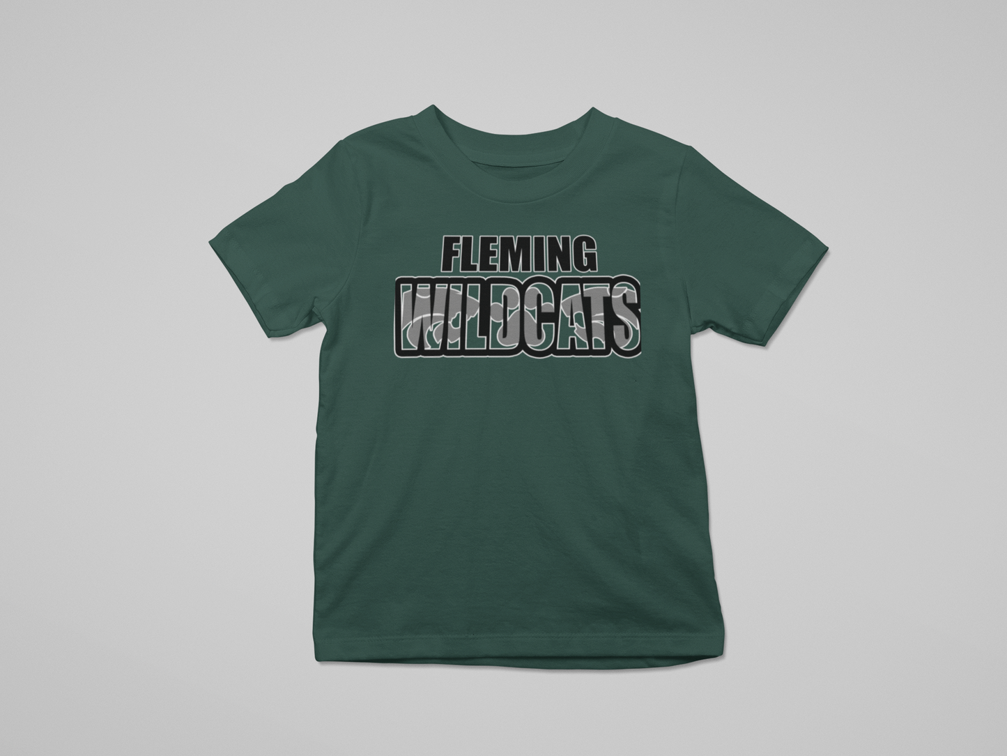 fleming wildcats toddler t-shirt: for cute cats fans only!