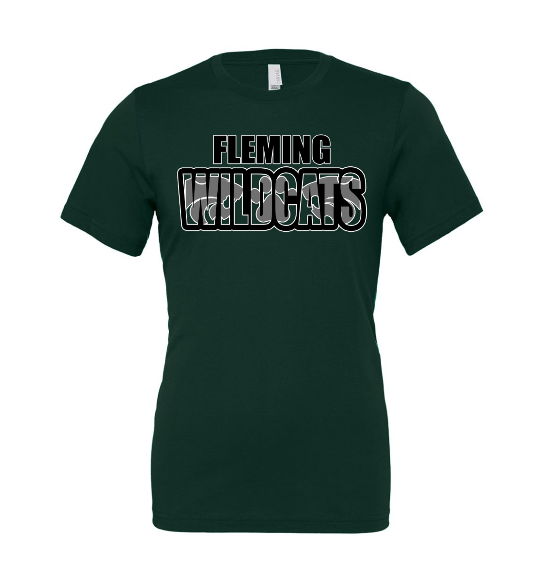 flemming wildcats youth t-shirt: for young wildcats fans only!