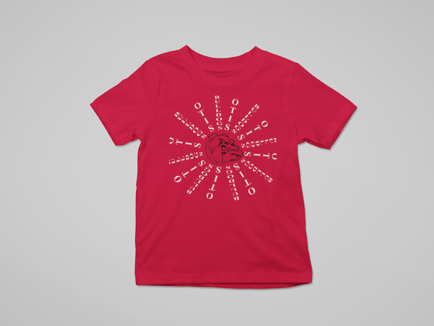 otis bulldogs toddler t-shirt: for cute otis bulldogs fans only!