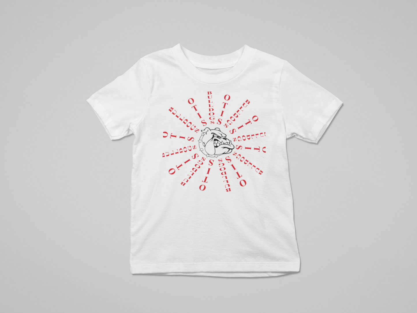 otis bulldogs toddler t-shirt: for cute otis bulldogs fans only!