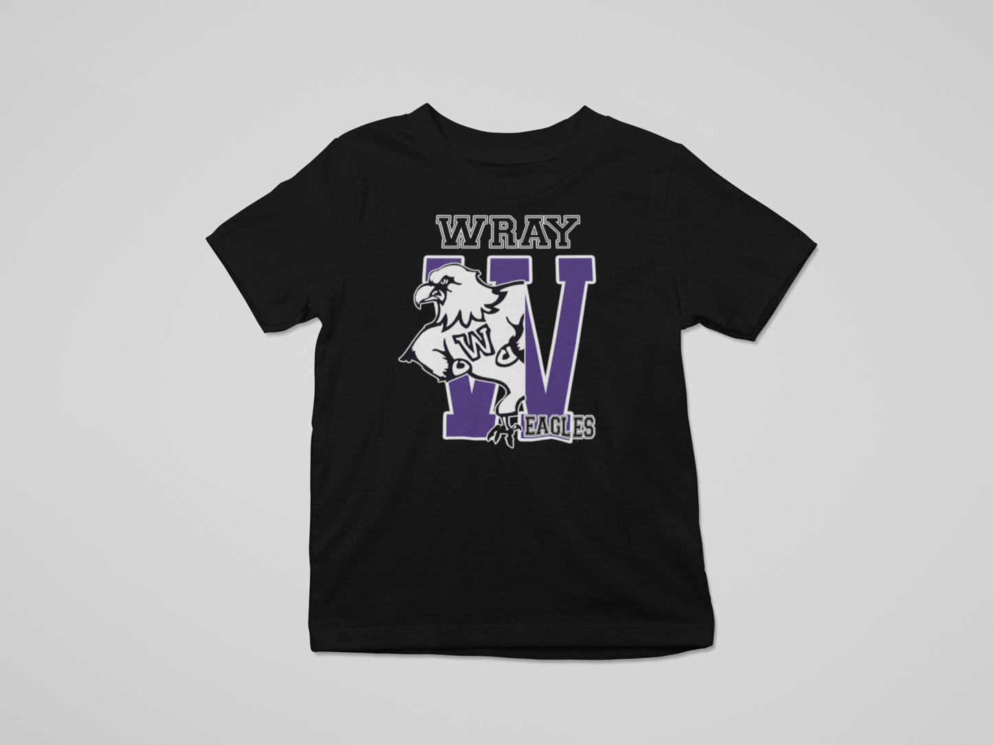 wray eagles toddler t-shirt: for cute eagles fans only!