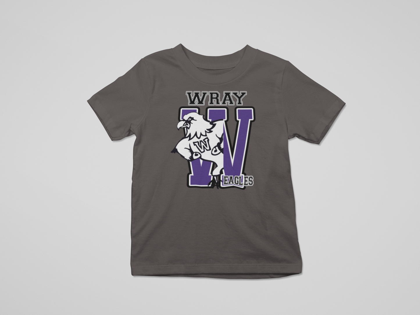 wray eagles toddler t-shirt: for cute eagles fans only!