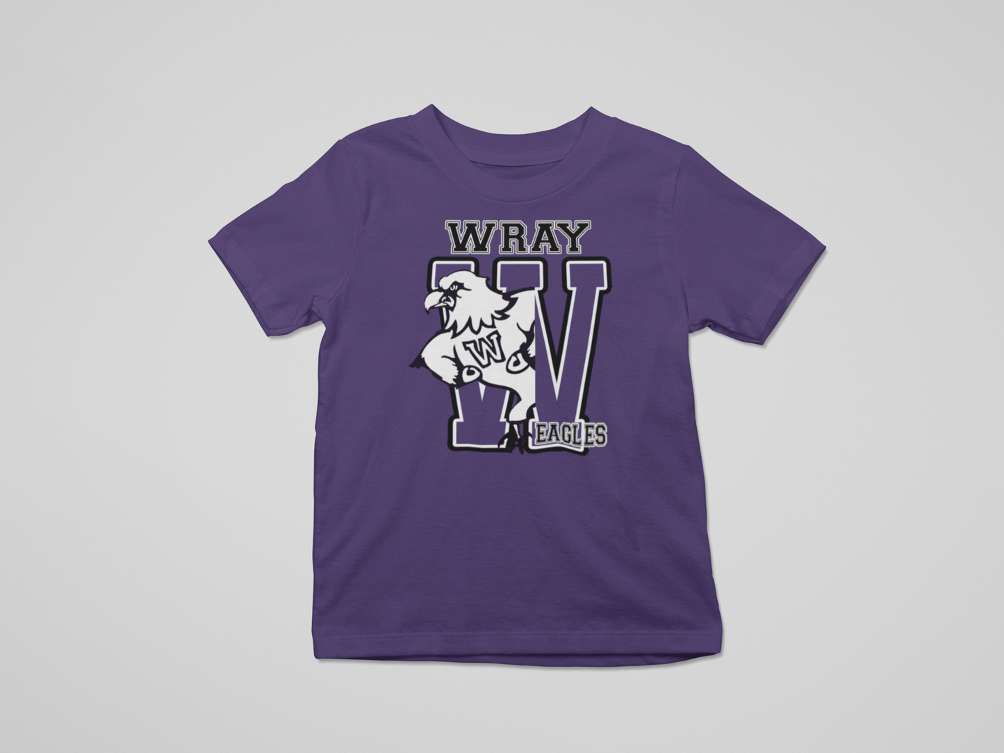 wray eagles toddler t-shirt: for cute eagles fans only!