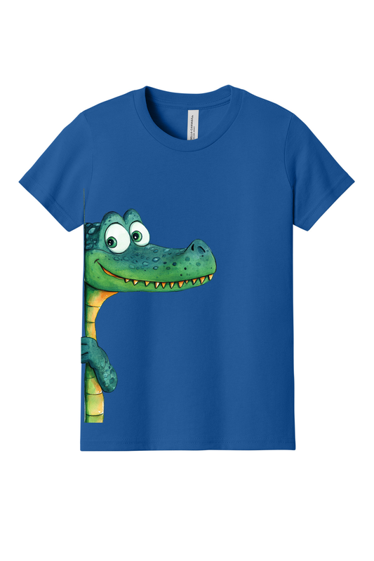 Quirky Animals Youth Tee Collection 1 – Blue | 21 Peek-a-Boo Designs