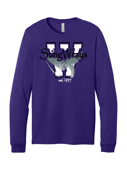 Long Sleeve Tee | Wray Sting Wrays Swim Team Shirt