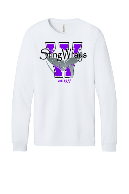 Long Sleeve Tee | Wray Sting Wrays Swim Team Shirt