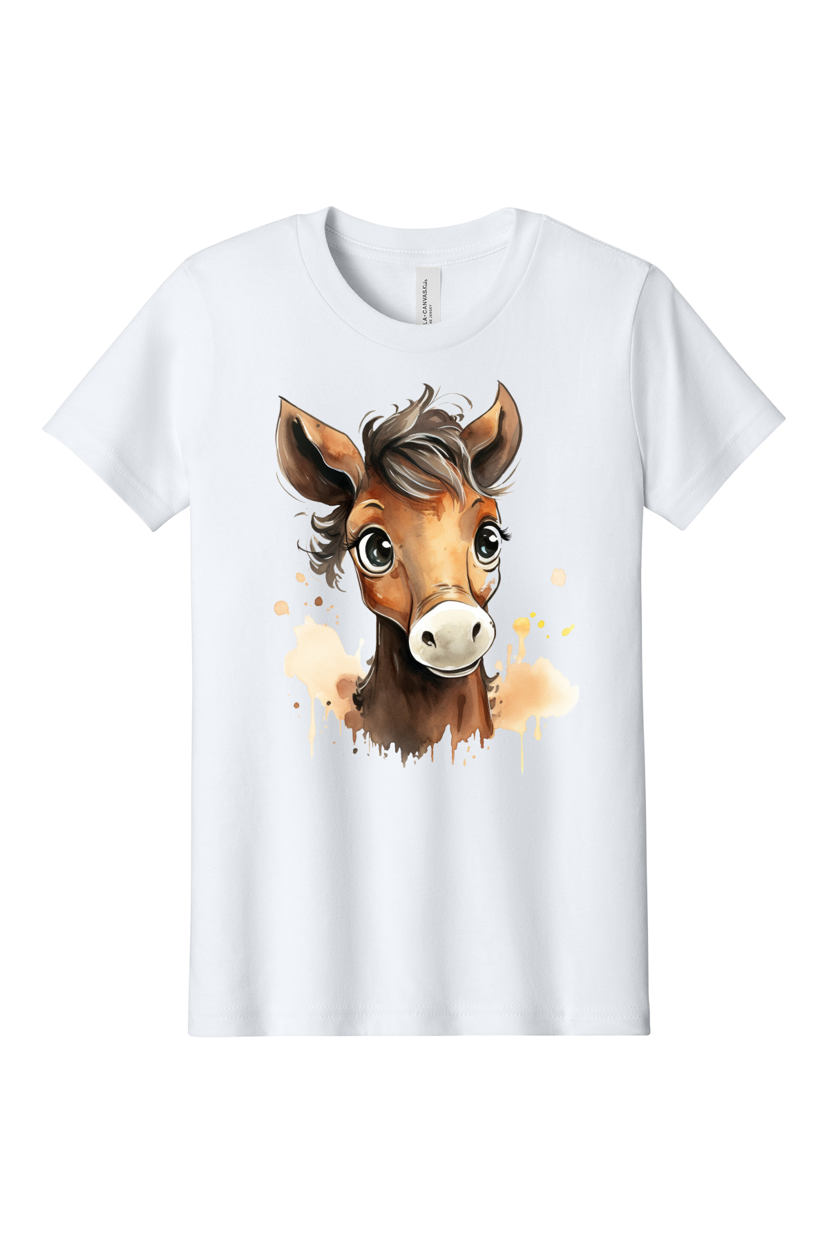 cute farm animals youth tee – white | 7 farm animal designs