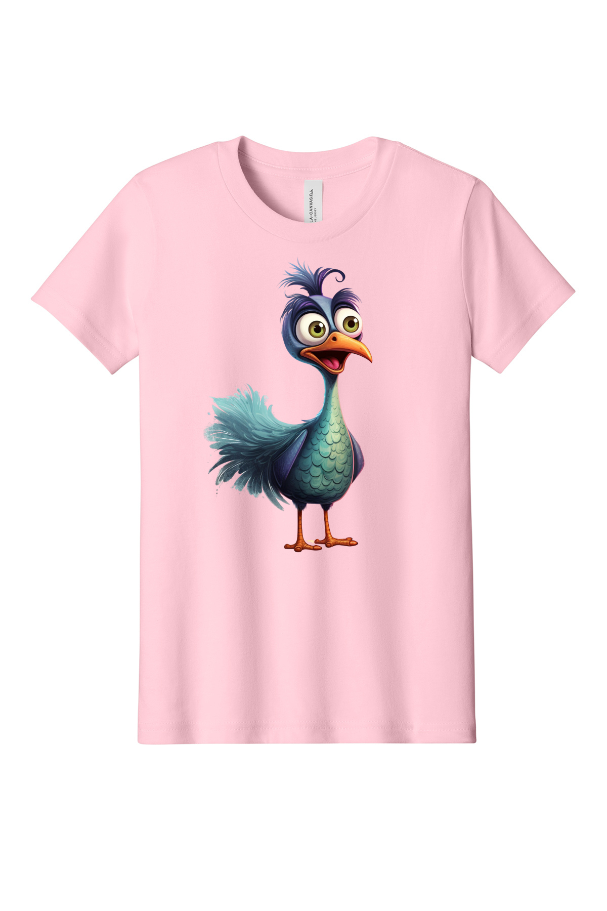 cute farm animals youth tee – pink | 7 farm animal designs