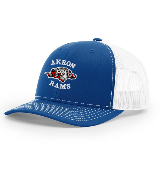 Akron Rams Trucker Hat - Unisex - Show Your Spirit!