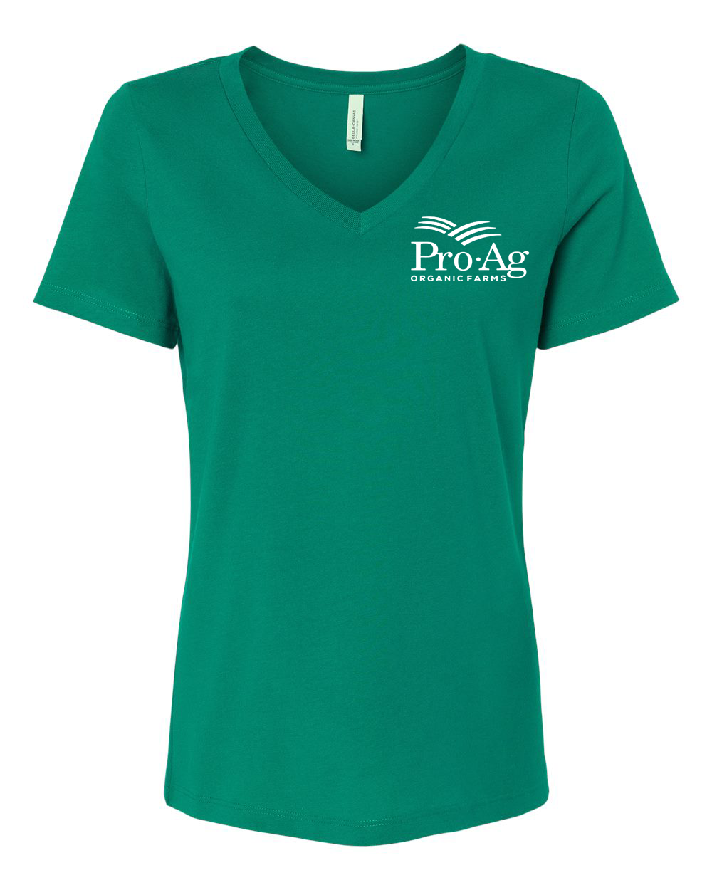 women’s relaxed jersey v-neck tee