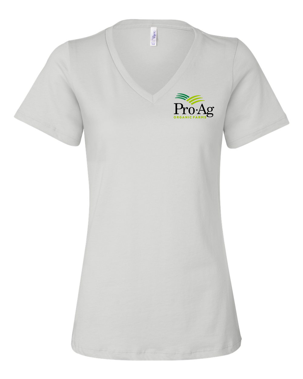 women’s relaxed jersey v-neck tee