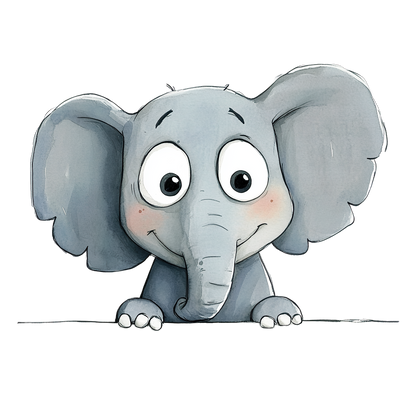 Quirky Animals Youth Tee Collection 1 – Heather Grey | 21 Peek-a-Boo Designs
