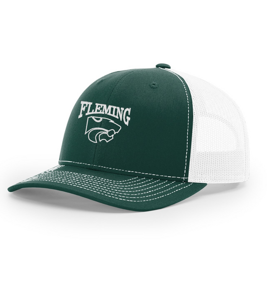 Fleming Wildcats Trucker Hat - Unisex - Show Your Spirit!
