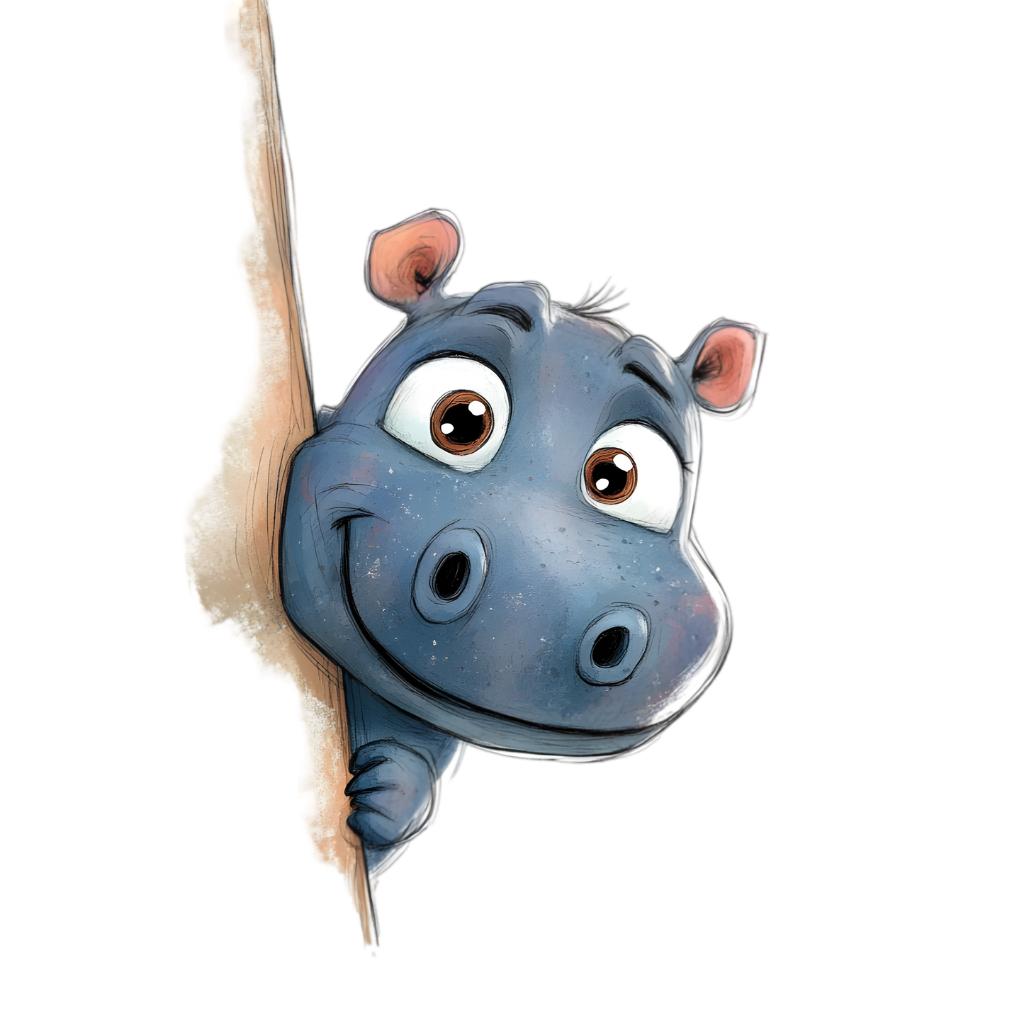 quirky animals youth tee collection 2 – blue | 21 peek-a-boo designs