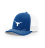 Blue with White Logo / One Size Fits Most - Adjustable