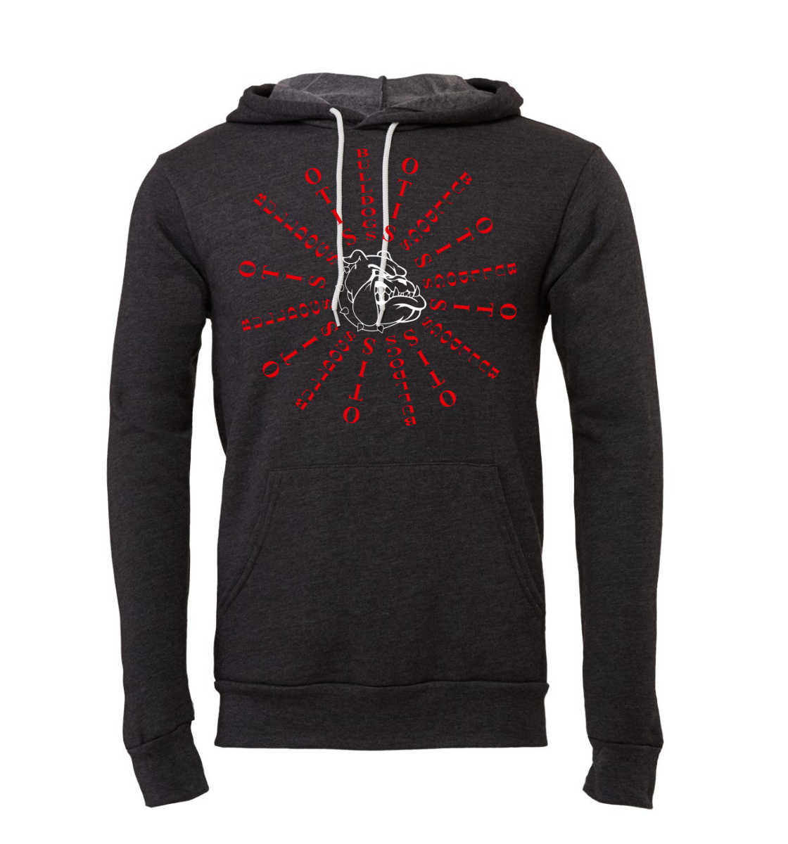 otis bulldogs hoodie - unisex - elevate your spirit with two designs!