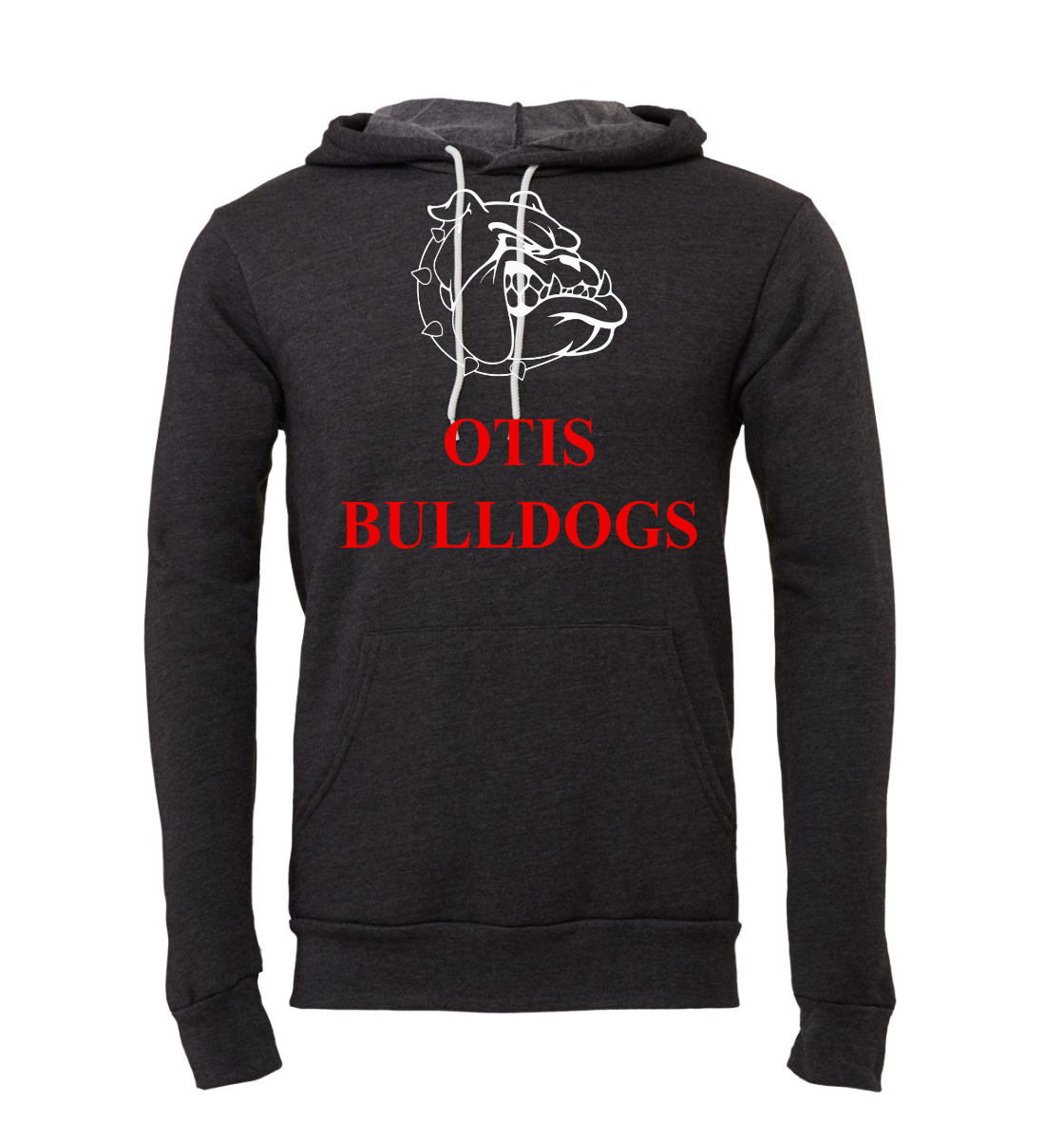 otis bulldogs hoodie - unisex - elevate your spirit with two designs!