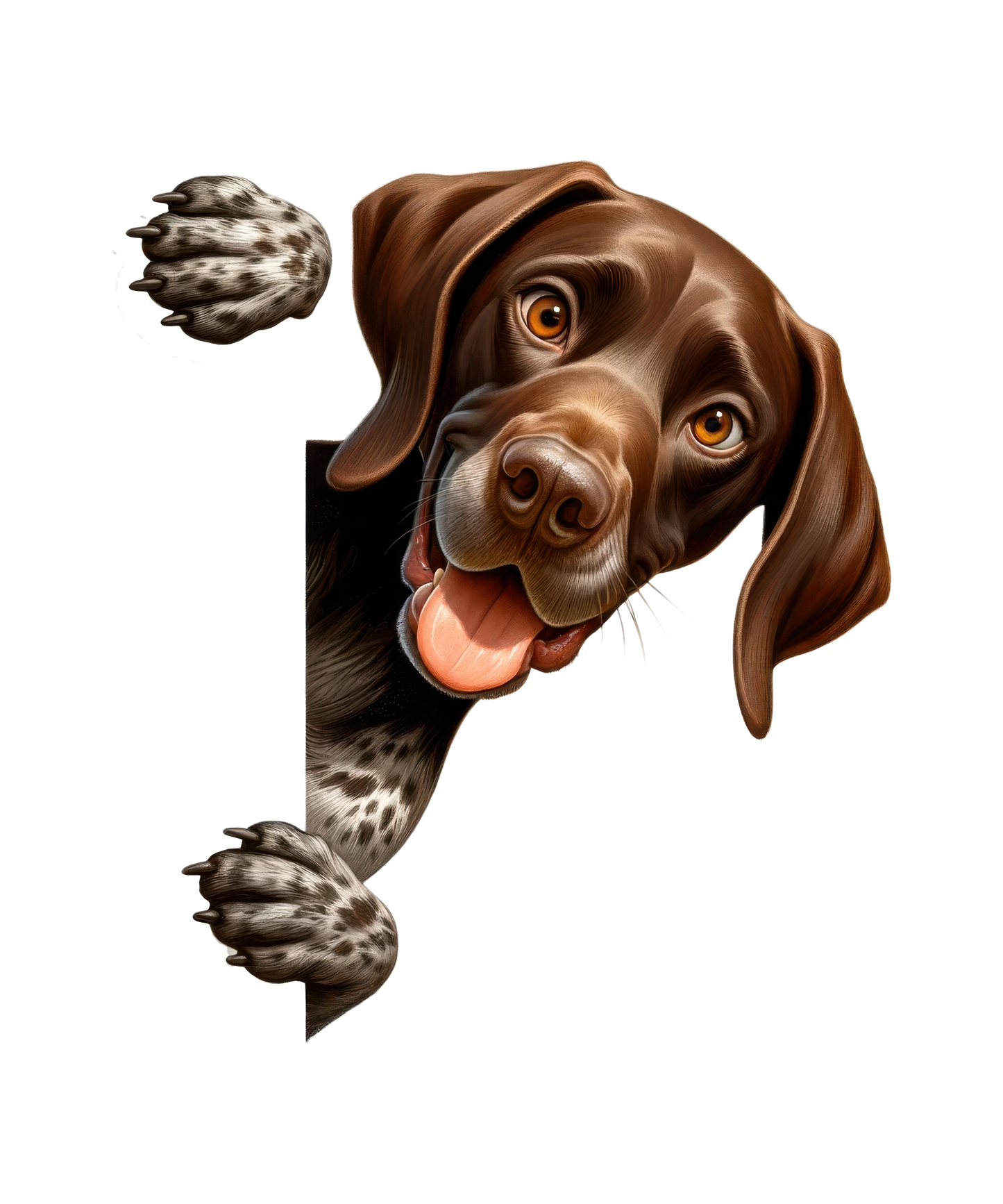 peek-a-boo dogs youth tee – heather grey | 15 dog breed designs