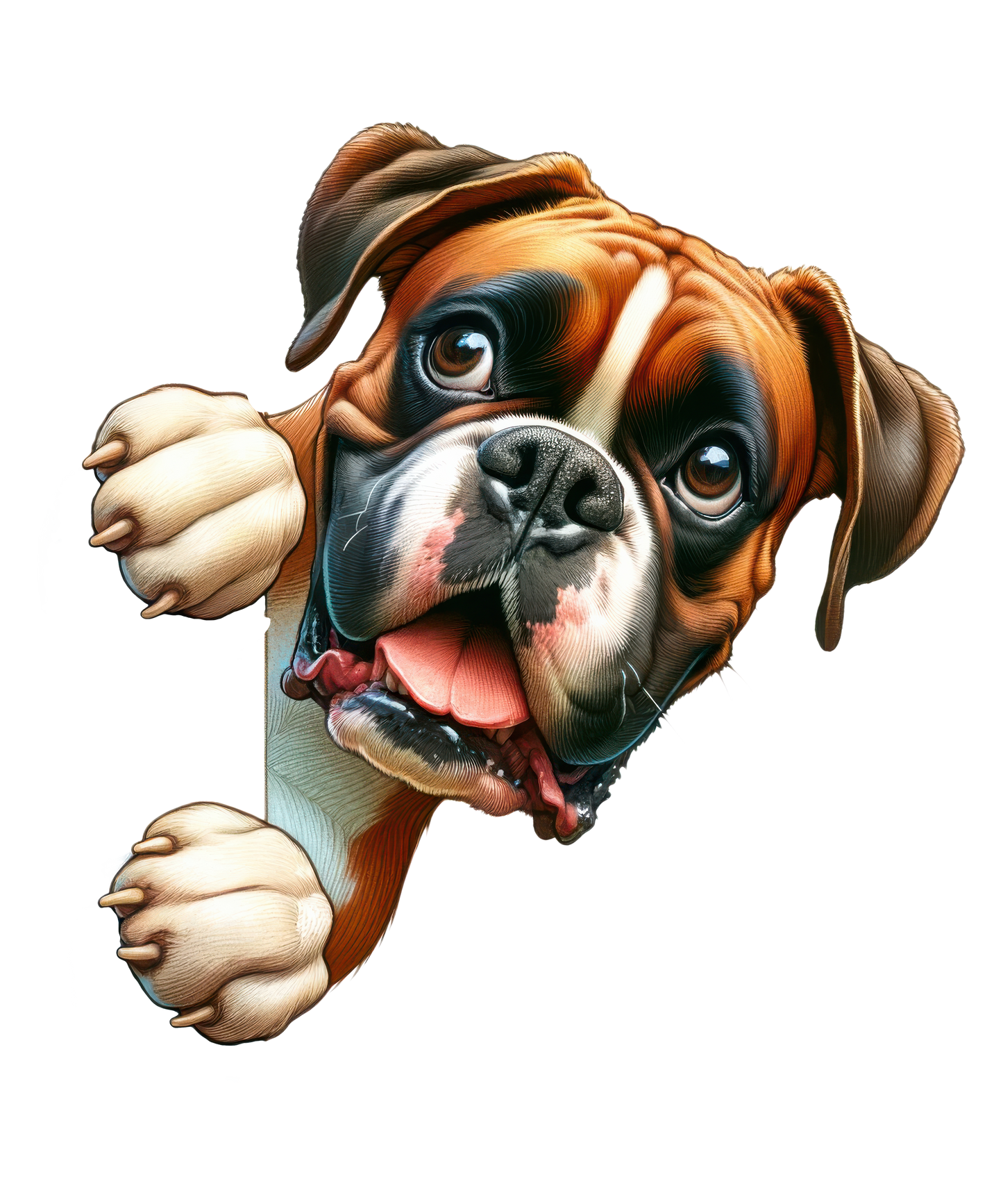 peek-a-boo dogs youth tee – heather grey | 15 dog breed designs