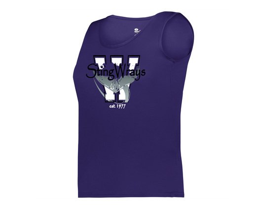 Purple Tank Top | Wray Sting Wrays Swim Team Tank