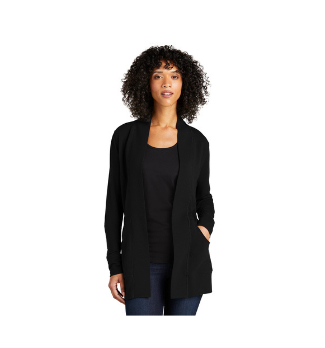 Port Authority Ladies Microterry Cardigan – Country Stitches