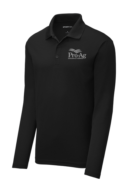 Sport-Tek ® PosiCharge ® RacerMesh ® Long Sleeve Polo