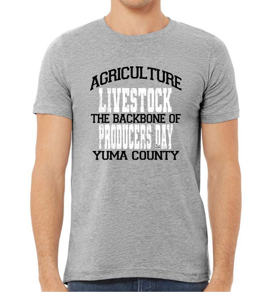 Yuma County Livestock Producers Day Unisex Tee Shirt - Yuma County AG Week!