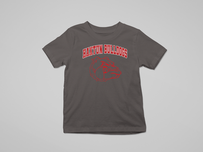 Haxtun Bulldogs Toddler T-Shirt: For Cute Bulldogs Fans Only!