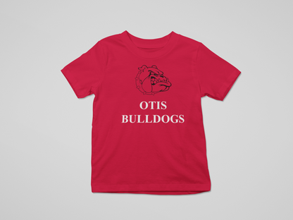 Otis Bulldogs Toddler T-Shirt: For Cute Otis Bulldogs Fans Only!