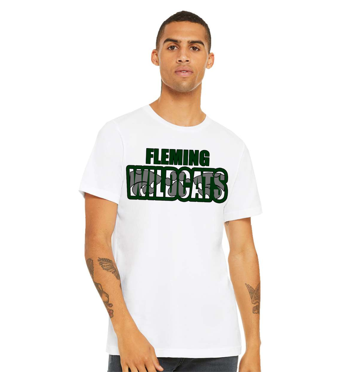 flemming wildcats youth t-shirt: for young wildcats fans only!