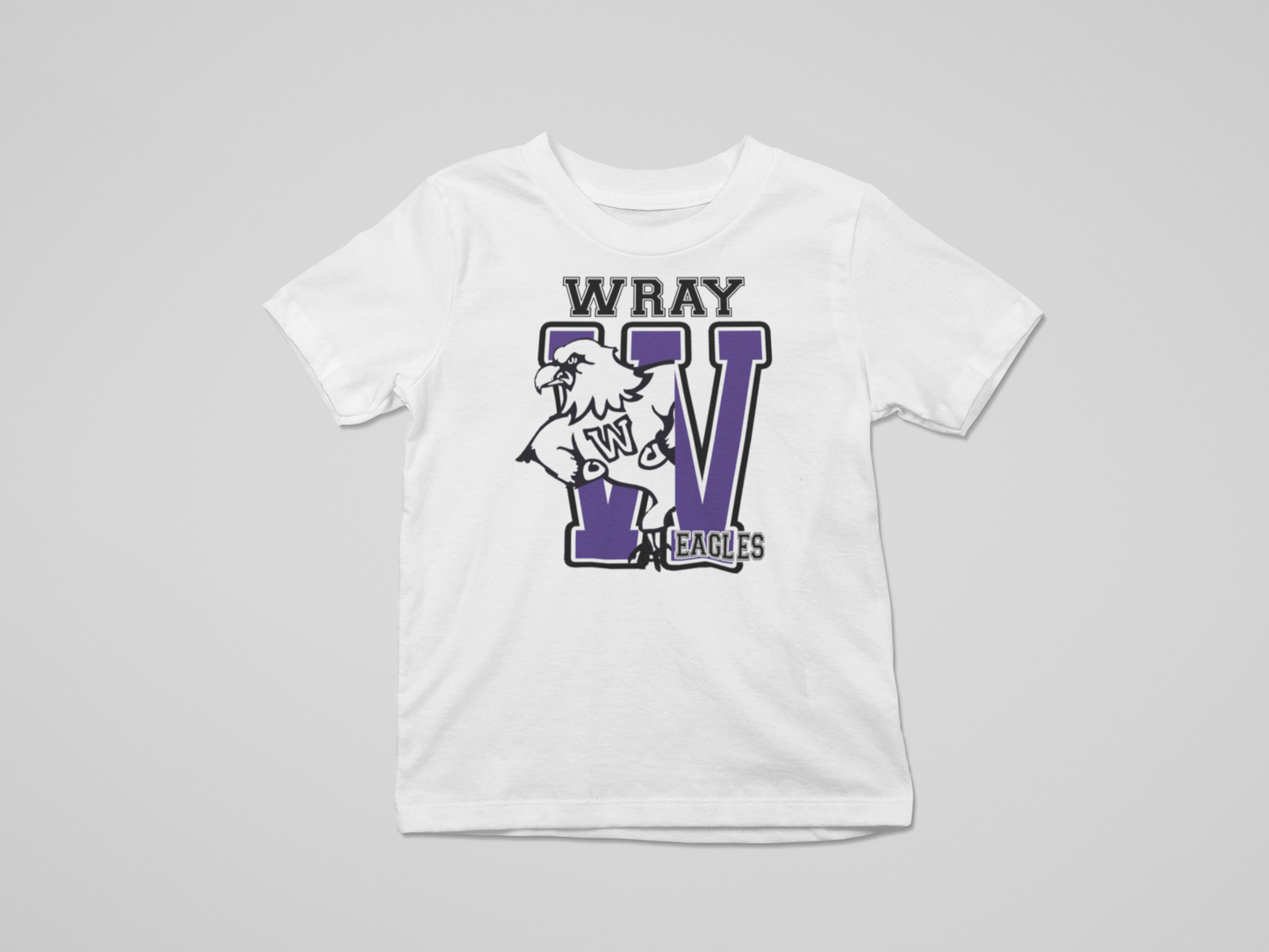 wray eagles toddler t-shirt: for cute eagles fans only!