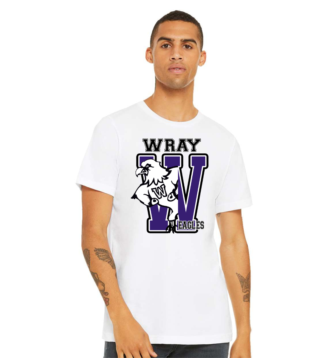 wray eagles youth t-shirt: for young eagles fans only!