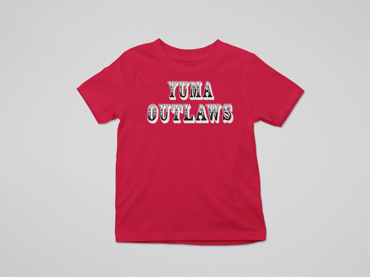 yuma outlaws toddler t-shirt: for cute lil outlaws only!